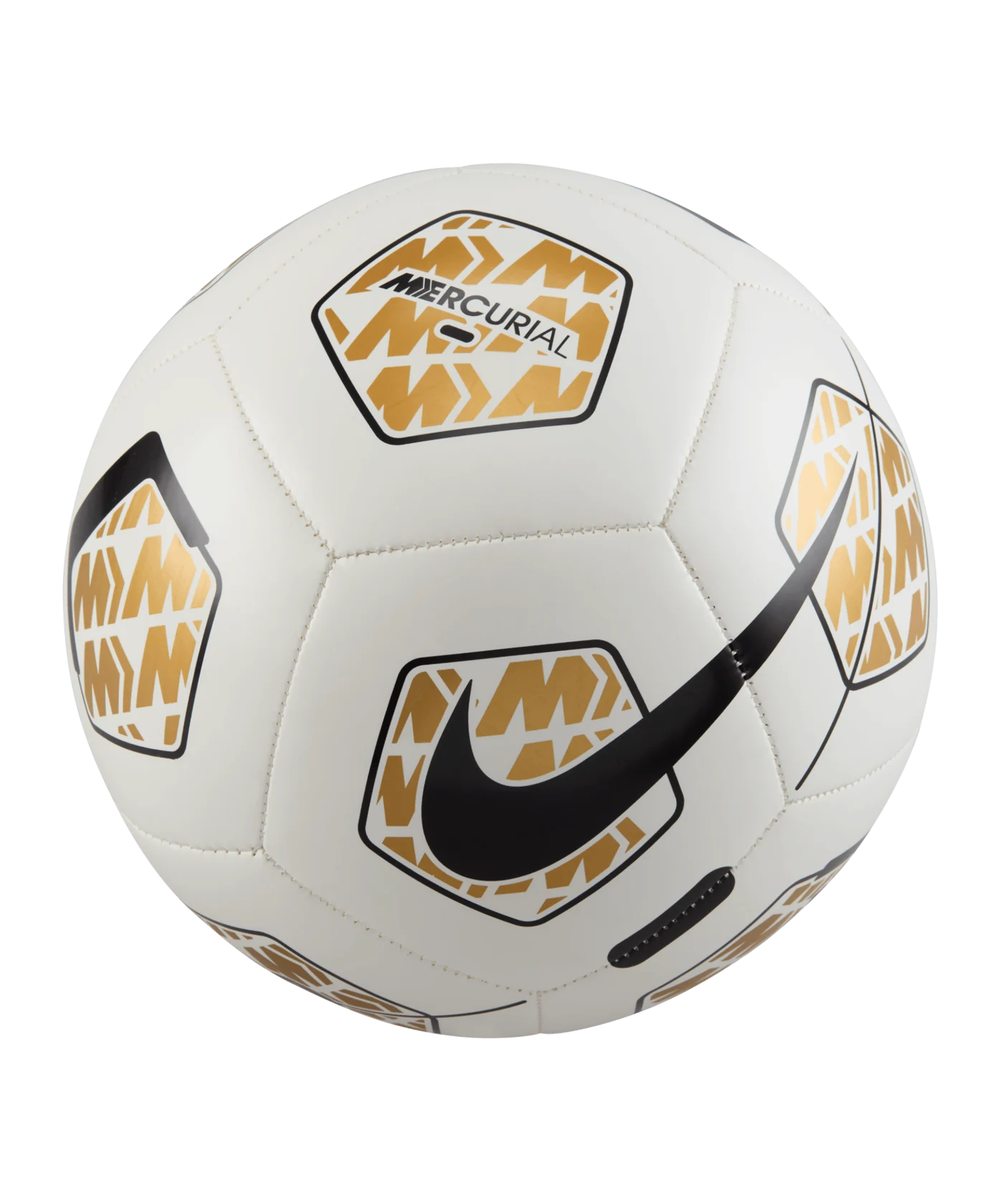 Nike Mercurial Fade Trainingsball Weiss Gold F102