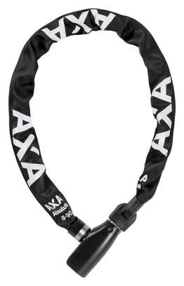 ANTIVOL VELO CHAINE A CLE AXA ABSOLUTE DIAM 8mm L0.90M NOIR - NIVEAU PROTECTION ELEVE POUR VELO ELECTRIQUE