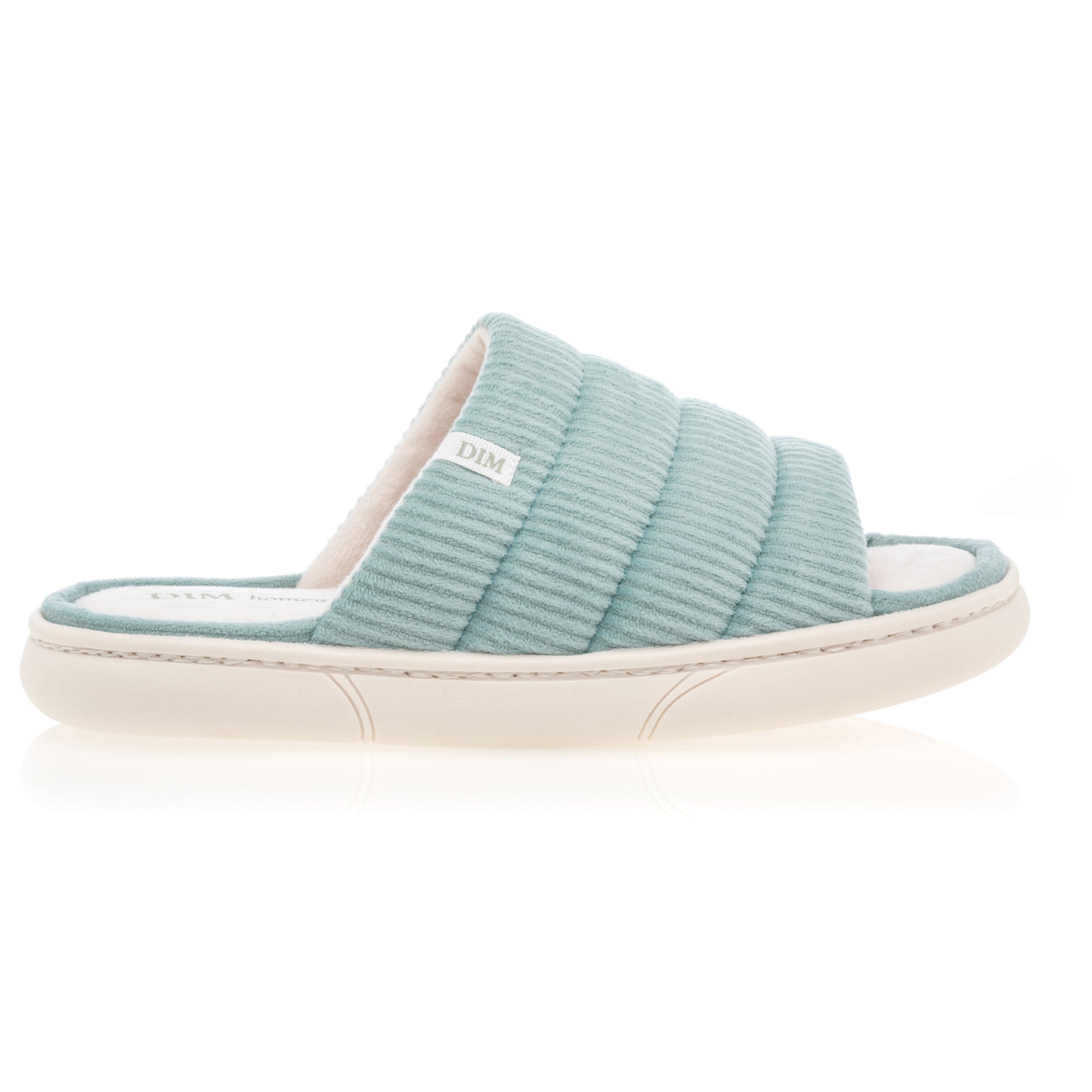 Pantoufles mules Femme vert clair