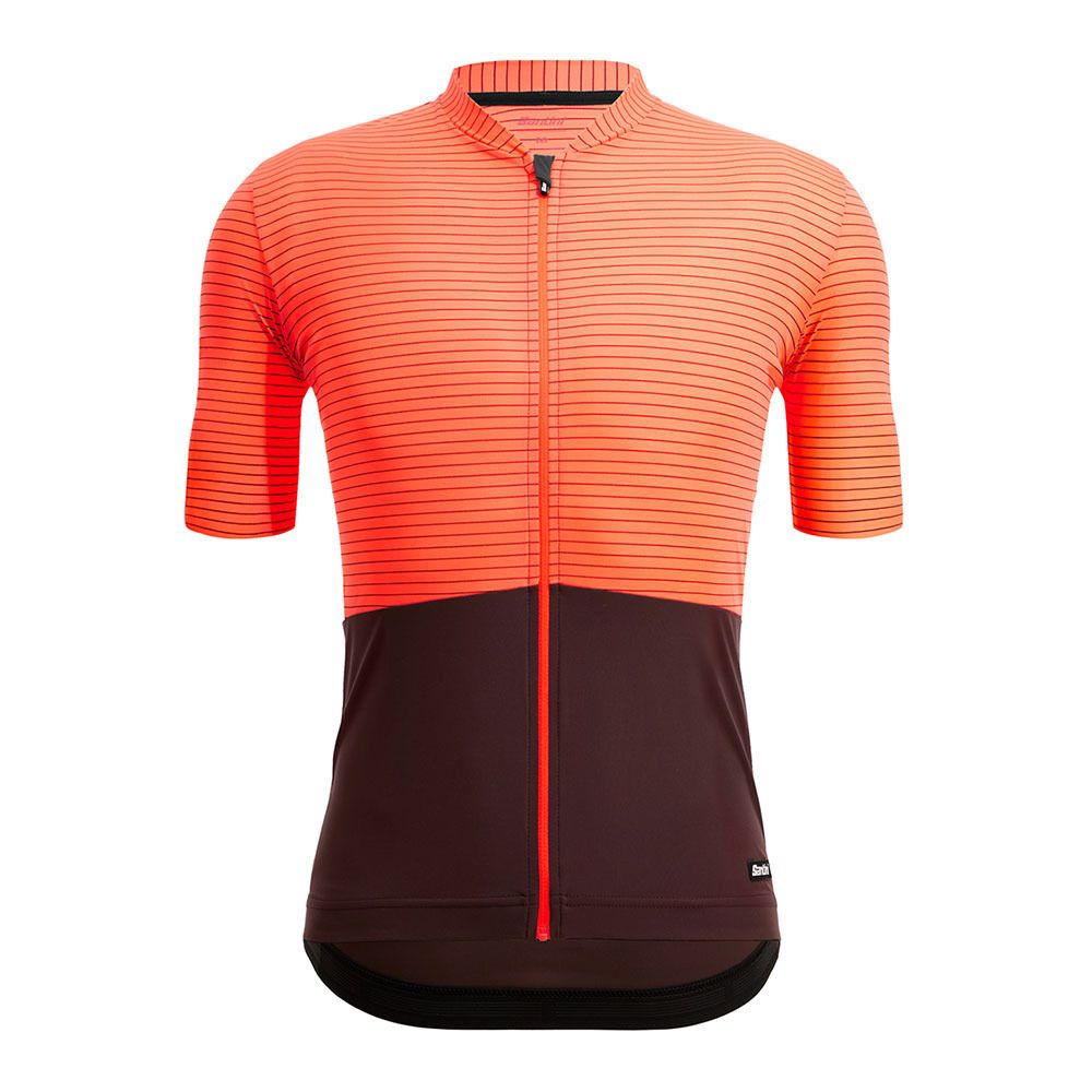Santini COLORE RIGA - Maillot Homme orange