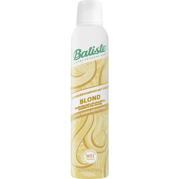 Trockenshampoo mit Farbe Blond