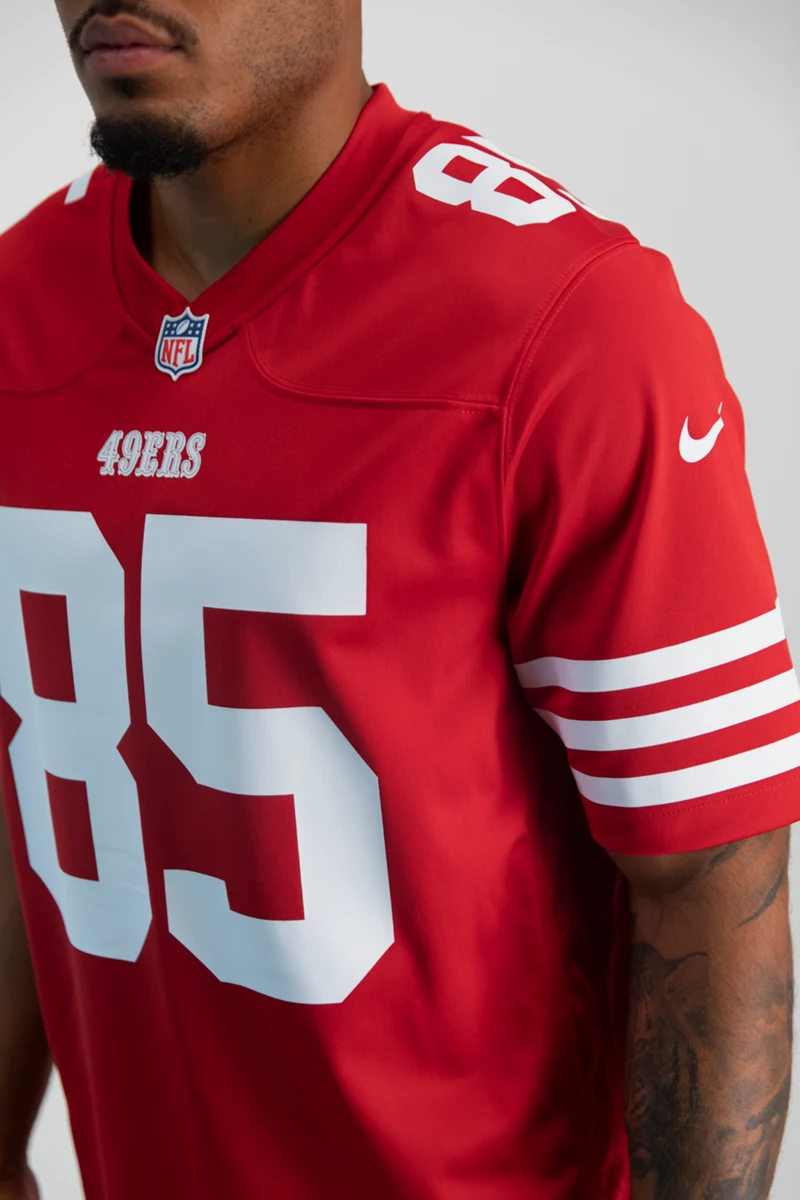 Nike San Francisco 49ers George Kittle Home Herren American Football Trikot 2324