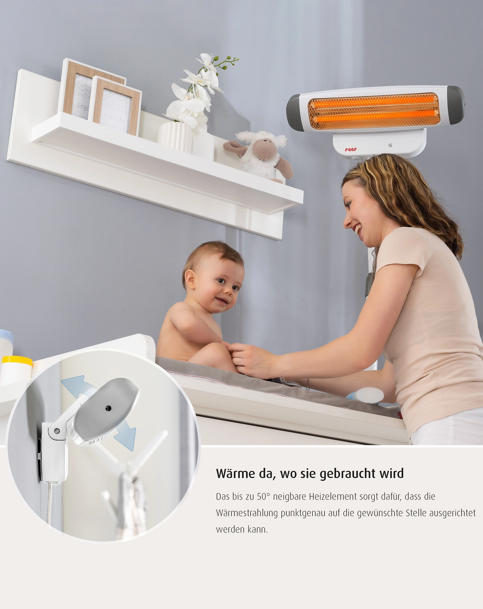Heizstrahler 2IN1 FEEL WELL als Standgerät