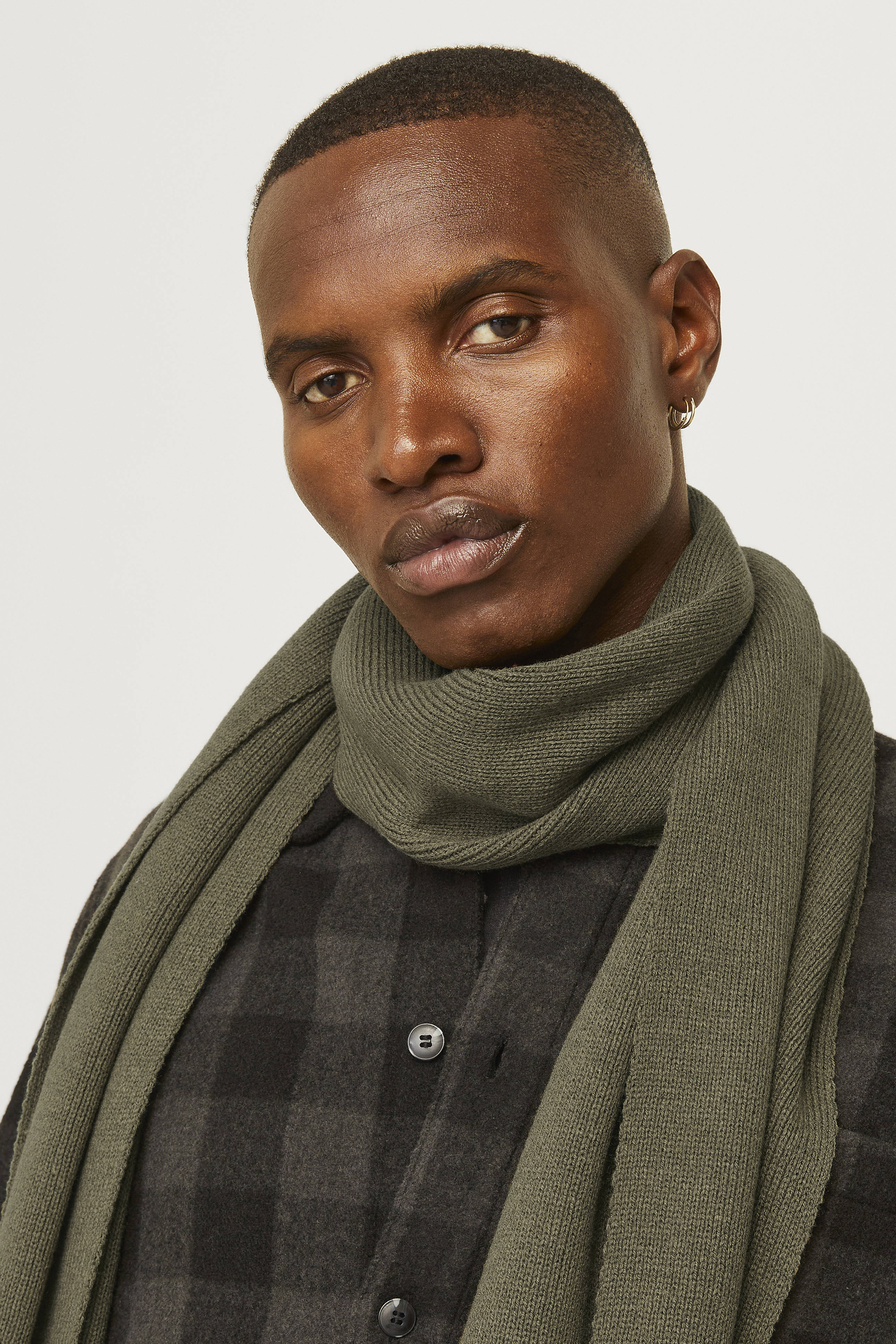 JACK & JONES sjaal JACDNA kaki