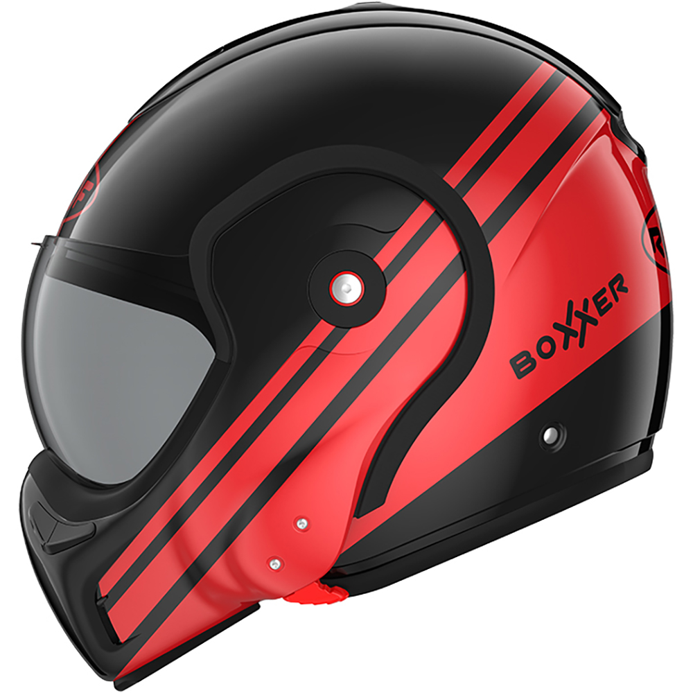 Roof - Casque Boxxer Sting Noir / Rouge
