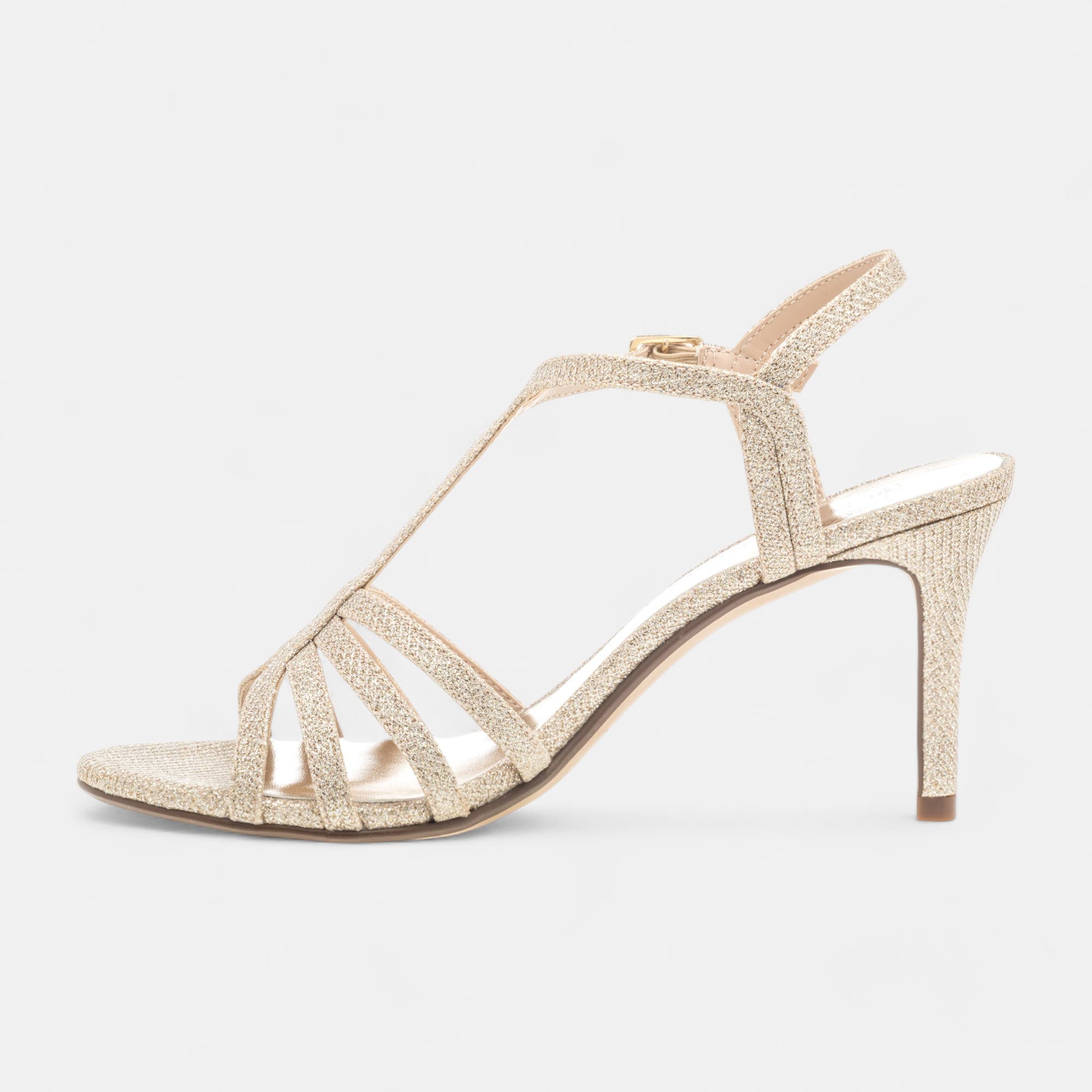 Nu-pieds à talon Femme rose
