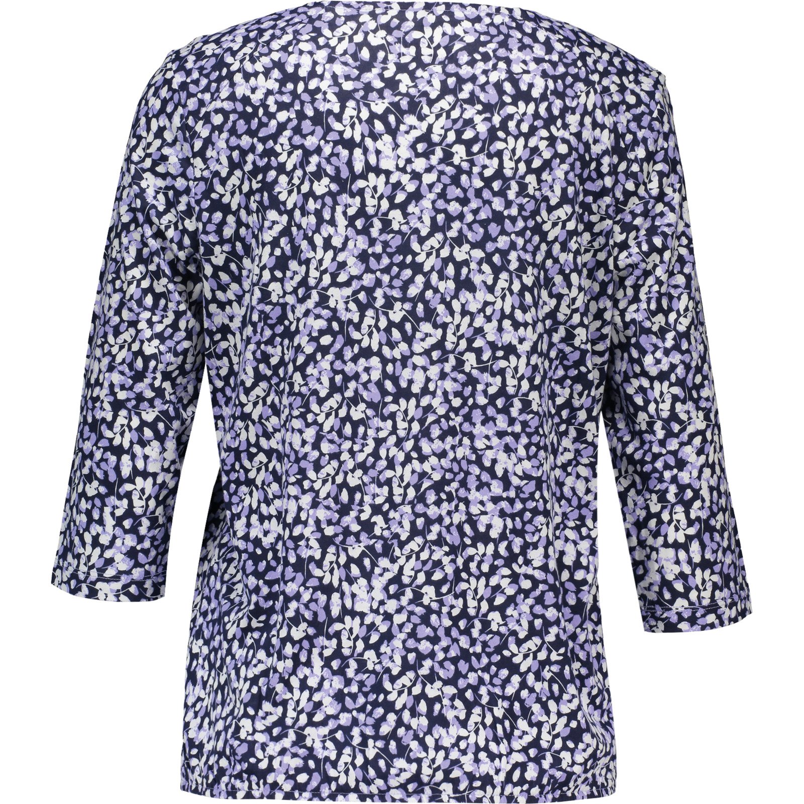 Olsen Damen-Shirt gemustert 3/4 Arme