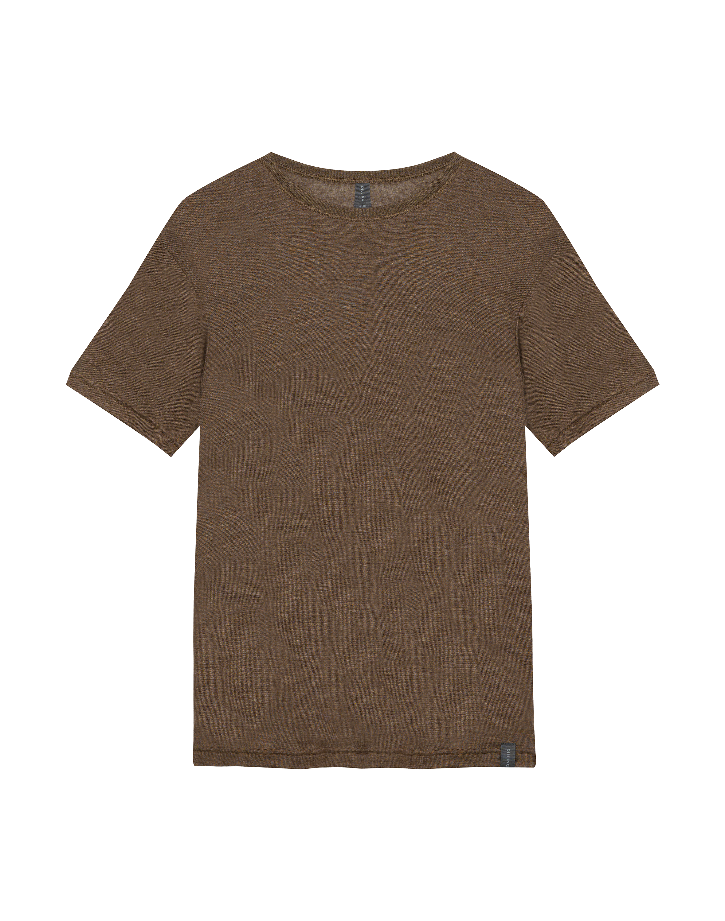 T-shirt van merinowol/zijde voor dames