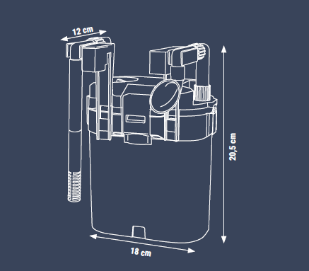 Dennerle Scaper's Flow 450l/h | Aquariumfilter