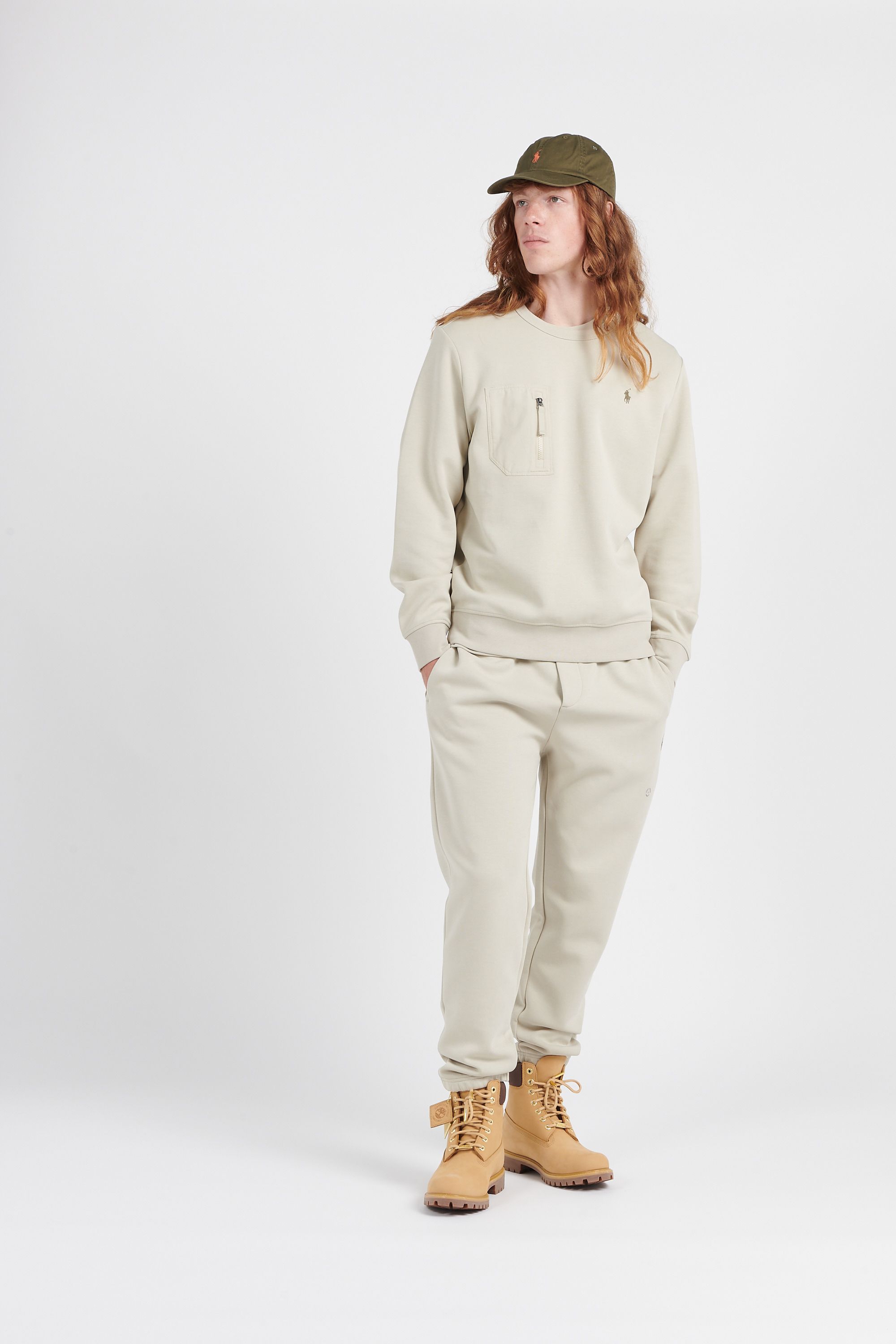 POLO RALPH LAUREN casquette  Cotton Chino Ball Cap Vert