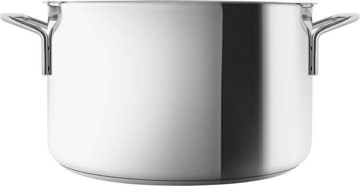 Eva Trio Stainless Steel Gryde 9 l 28 cm Polished steel