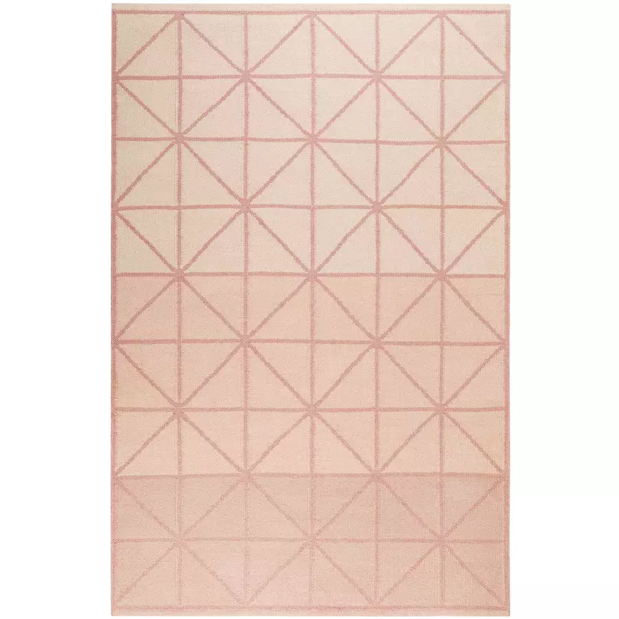 Esprit Kurzflorteppich Noora Kelim rosa