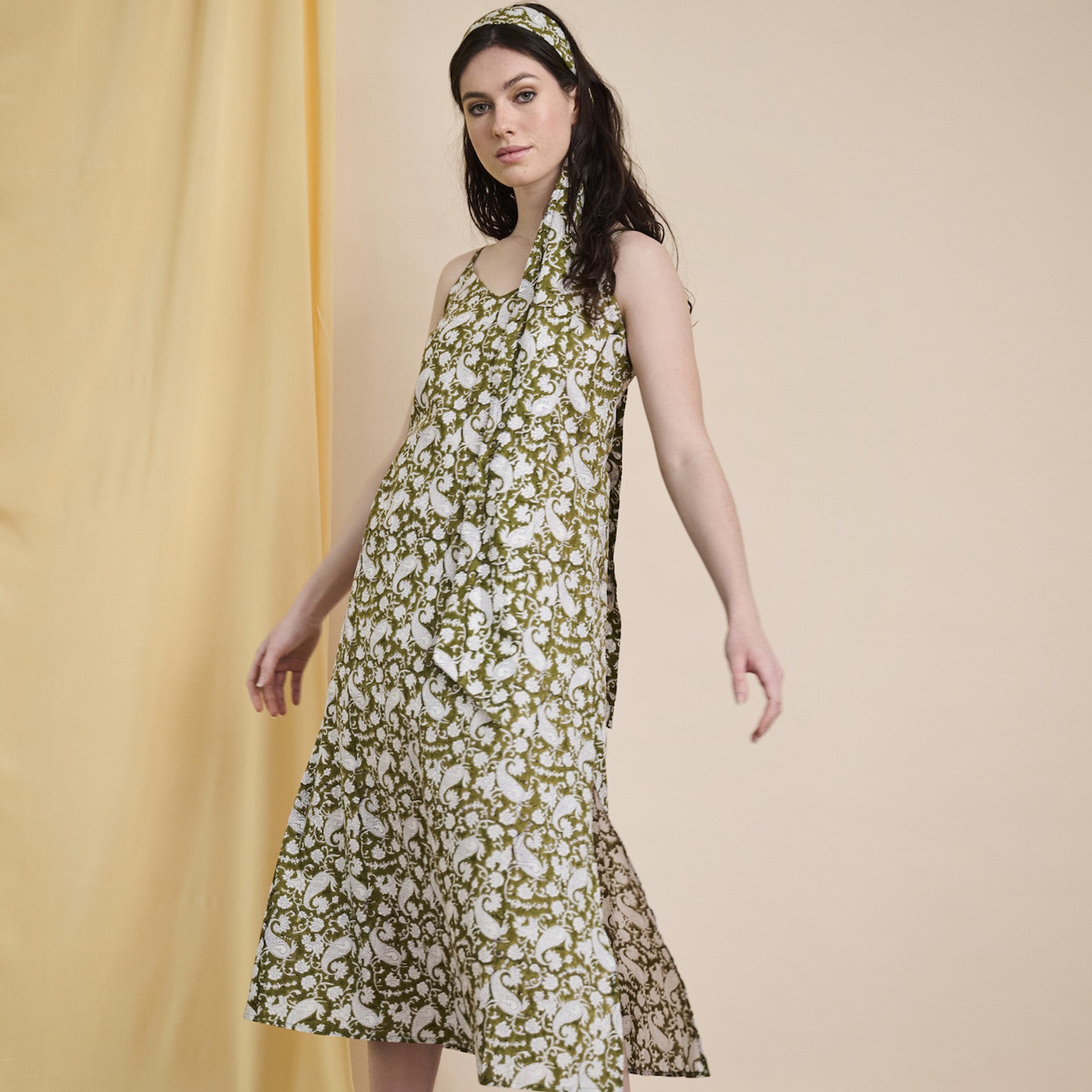 Kleid Boteh Green