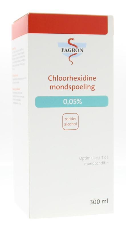 Fagron Chloorhexidine mondspoeling 0.05% 300ml