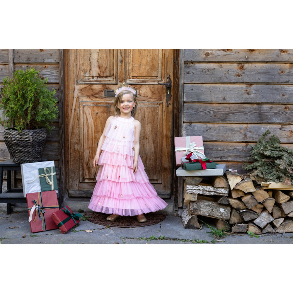 Køb Great Pretenders Christmas Tree Kjole Med Hårbånd, Blush