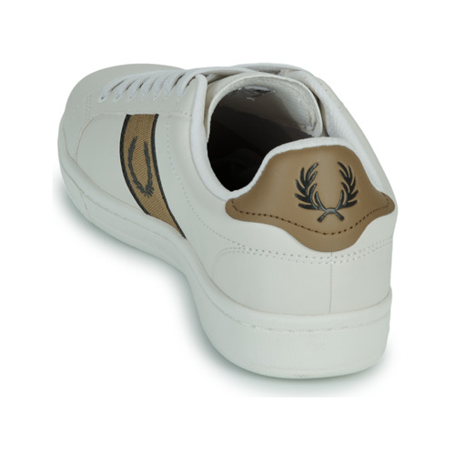 Fred Perry - B721 LEATHER - Beige / Marron