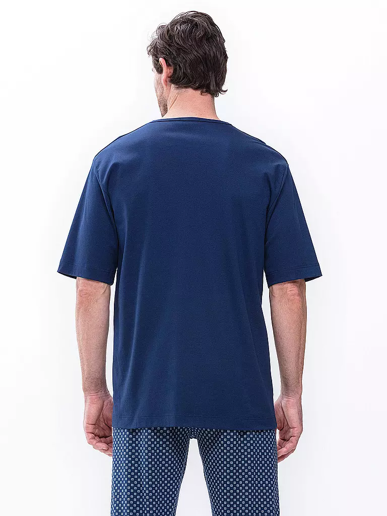 MEY Pyjama T-Shirt  blau