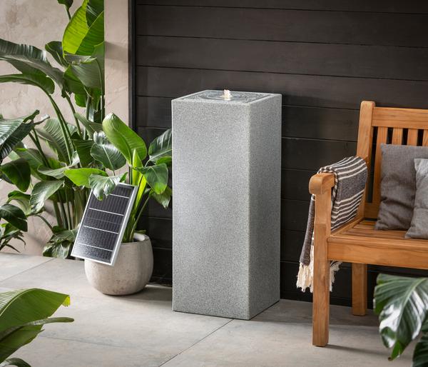 Dehner Polyethylen-Solarbrunnen Glonn, ca. H90