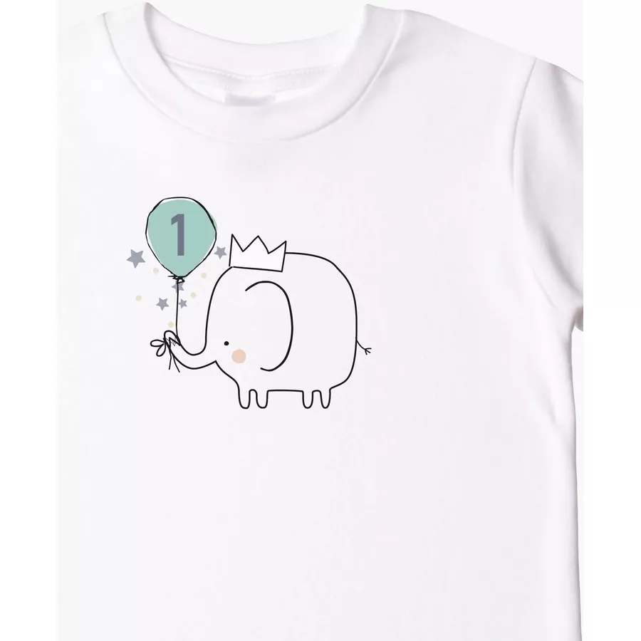Liliput T-Shirt Elefant 1 weiß