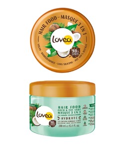 Lovea 3-in-1 Haarmasker - Kokos & Groene Thee 390ML