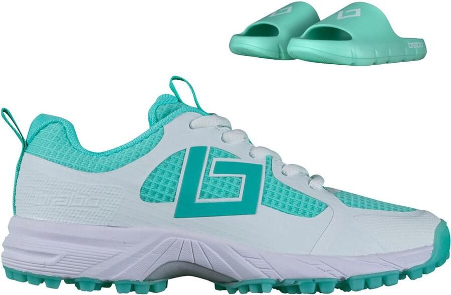 Brabo Tribute Hockeyschoenen + Slippers Junior