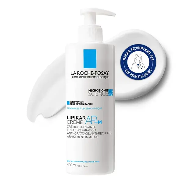 La Roche-Posay Lipikar Creme Repositor de Lipídios AP+M Tripla Reparação 400ml
