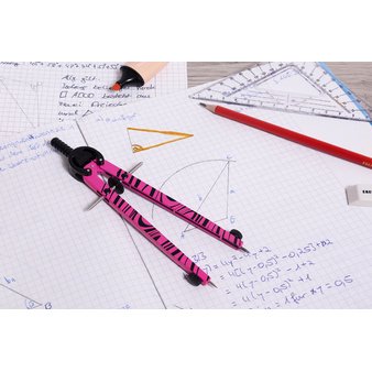 FABER-CASTELL Compas à réglage rapide,  / noir