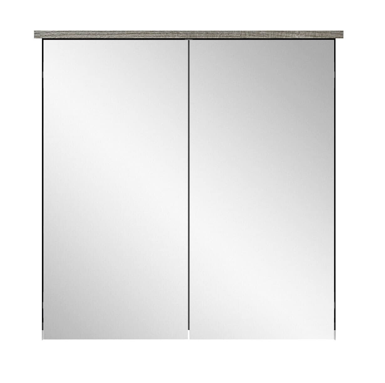 Spiegelschrank Los Angeles Weiß/Rauchsilber NB
