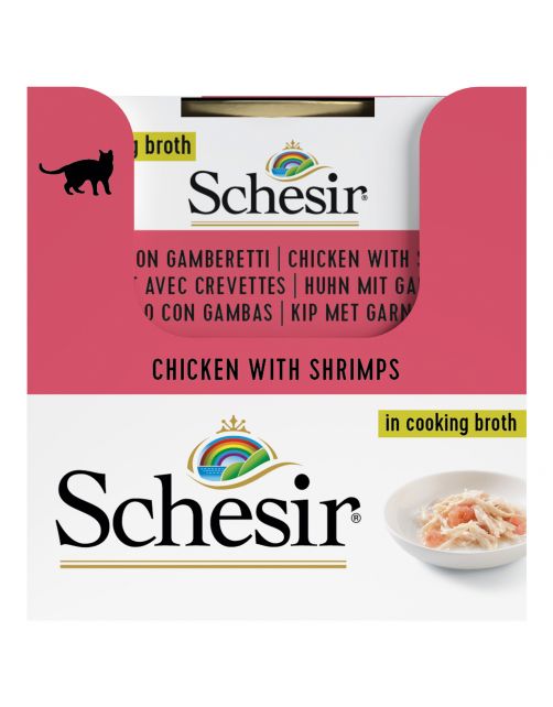 Schesir Kat Bouillon 70 g - Kattenvoer