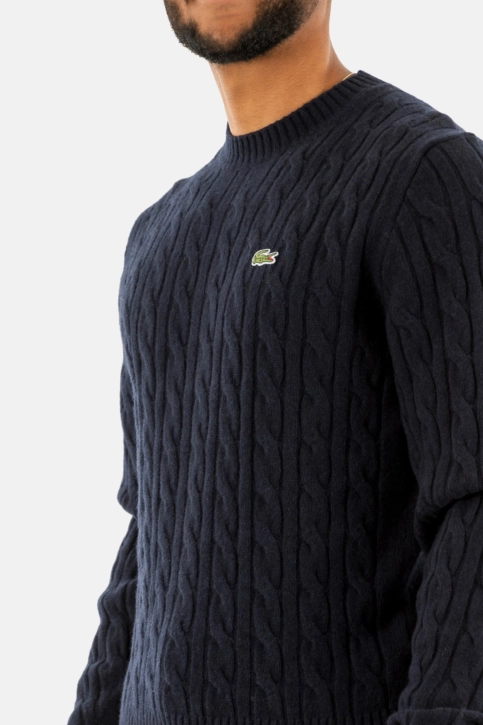 Pull hiver lacoste ah2924 166 marine