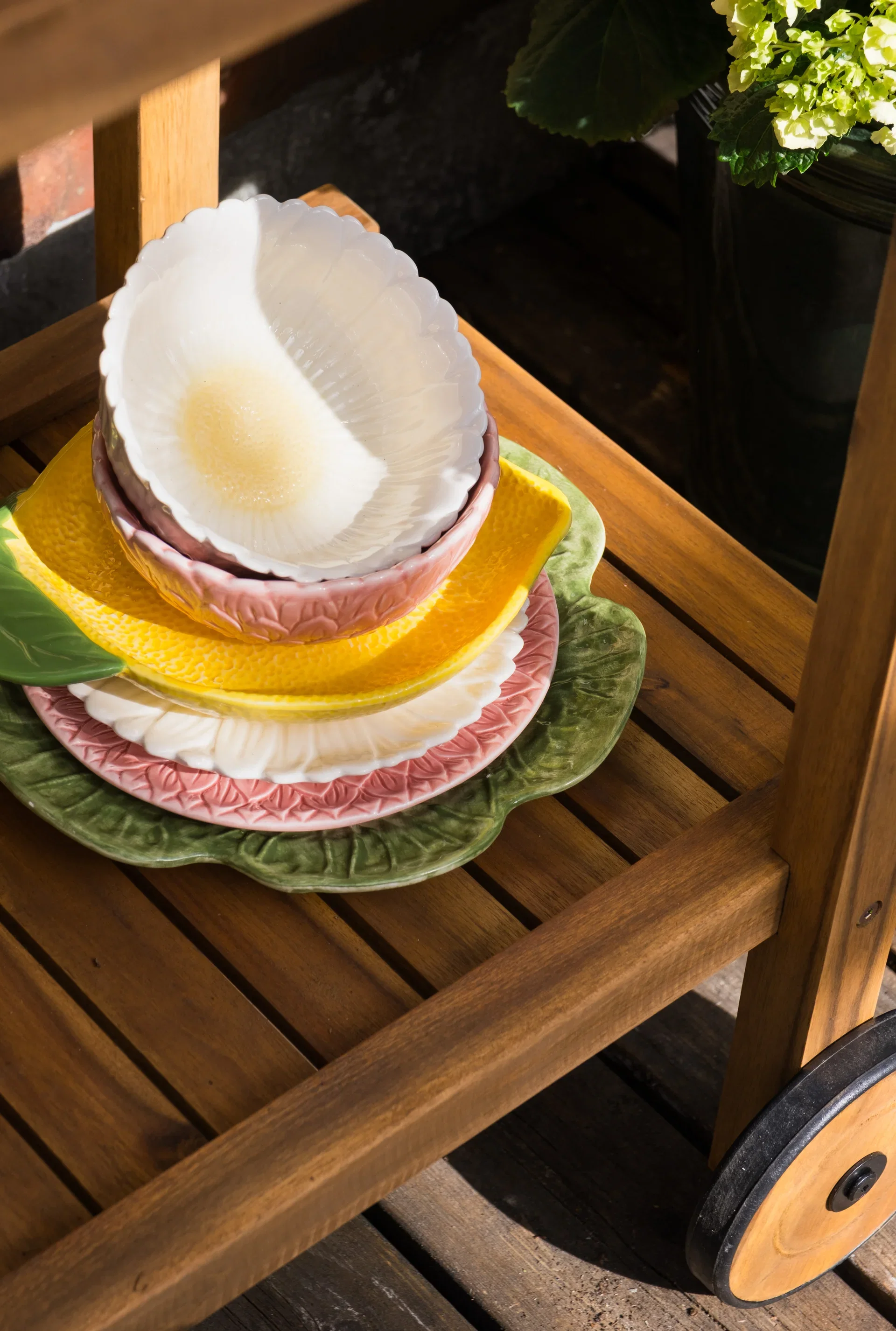 Serveringsfat Lemon Lengde 25 cm