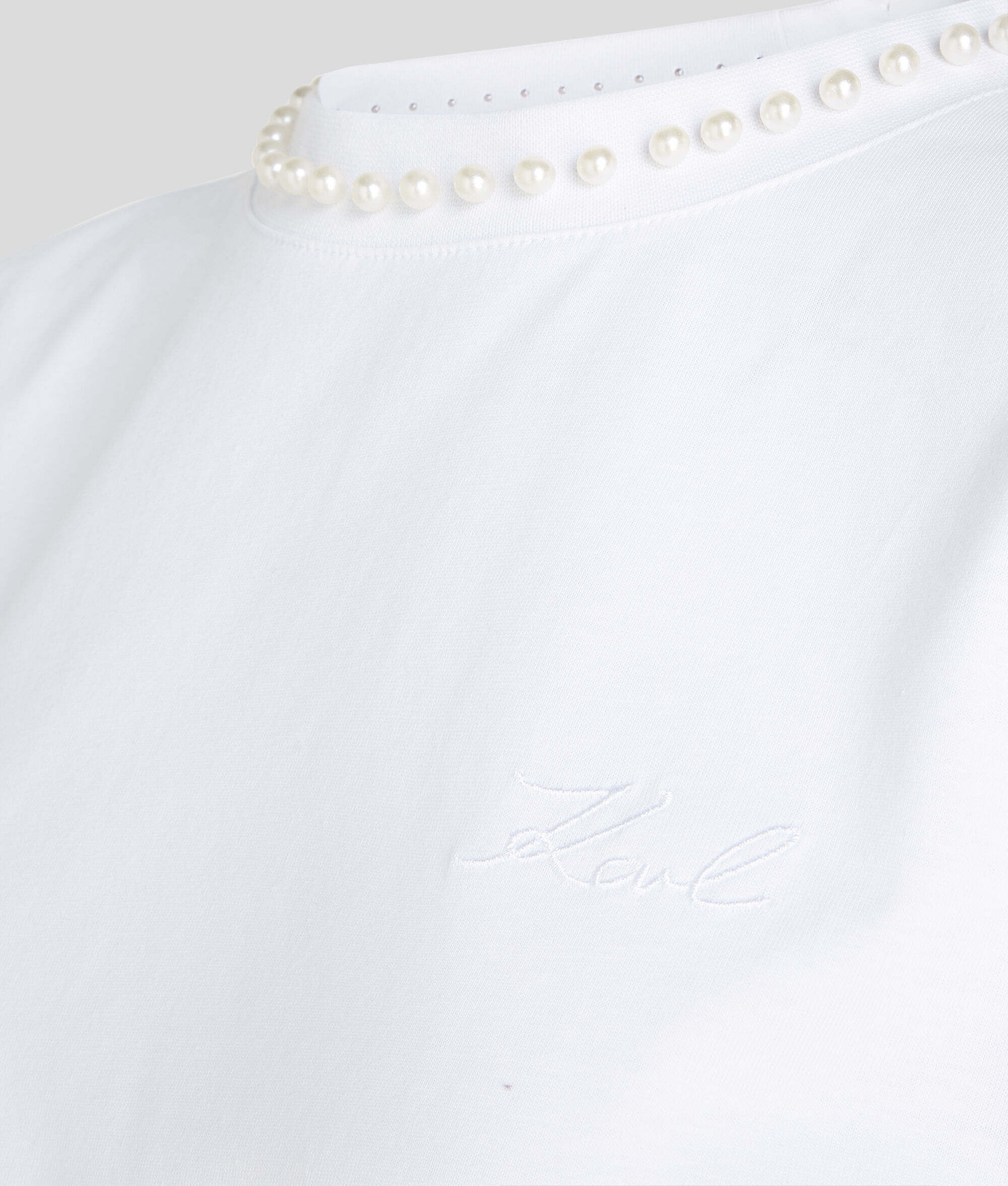 T-SHIRT ORNÉ DE PERLES