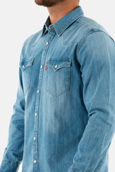 Chemise jeans levi's® barstow western 0047 esta noche