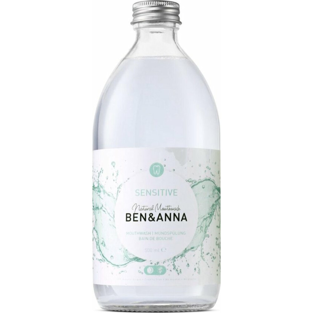 2x Ben & Anna Mondwater Sensitive500 ml