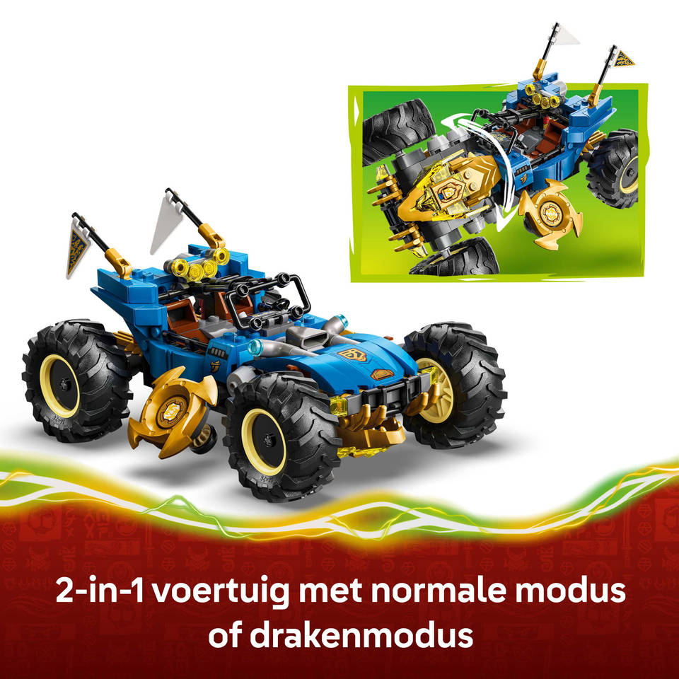 LEGO NINJAGO Jay's transformerende auto 71856