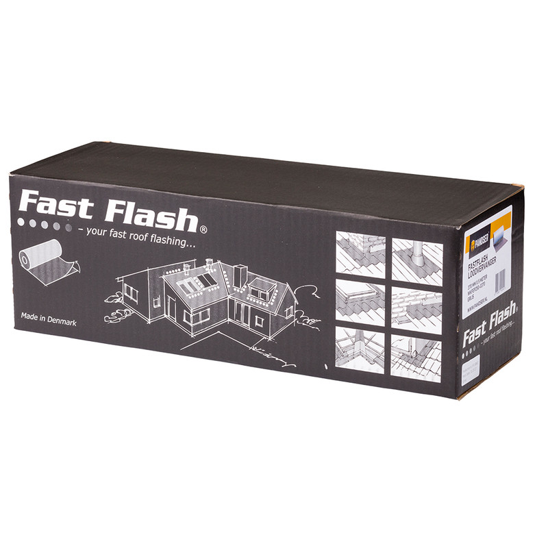 Fast Flash loodvervanger zelfklevend 280mmx 5m Grijs 1.4m2