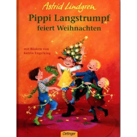 Oetinger Astrid Lindgren Pippi Langstrumpf feiert Weihnachten