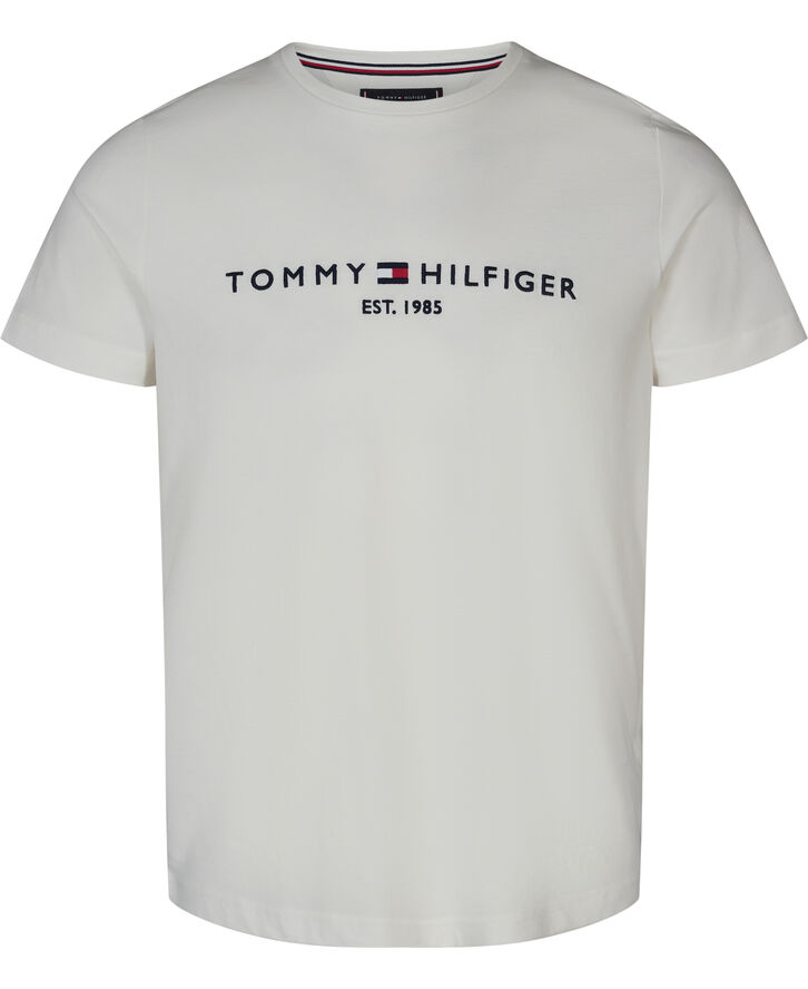Tommy Hilfiger CORE TOMMY LOGO TEE Hvid