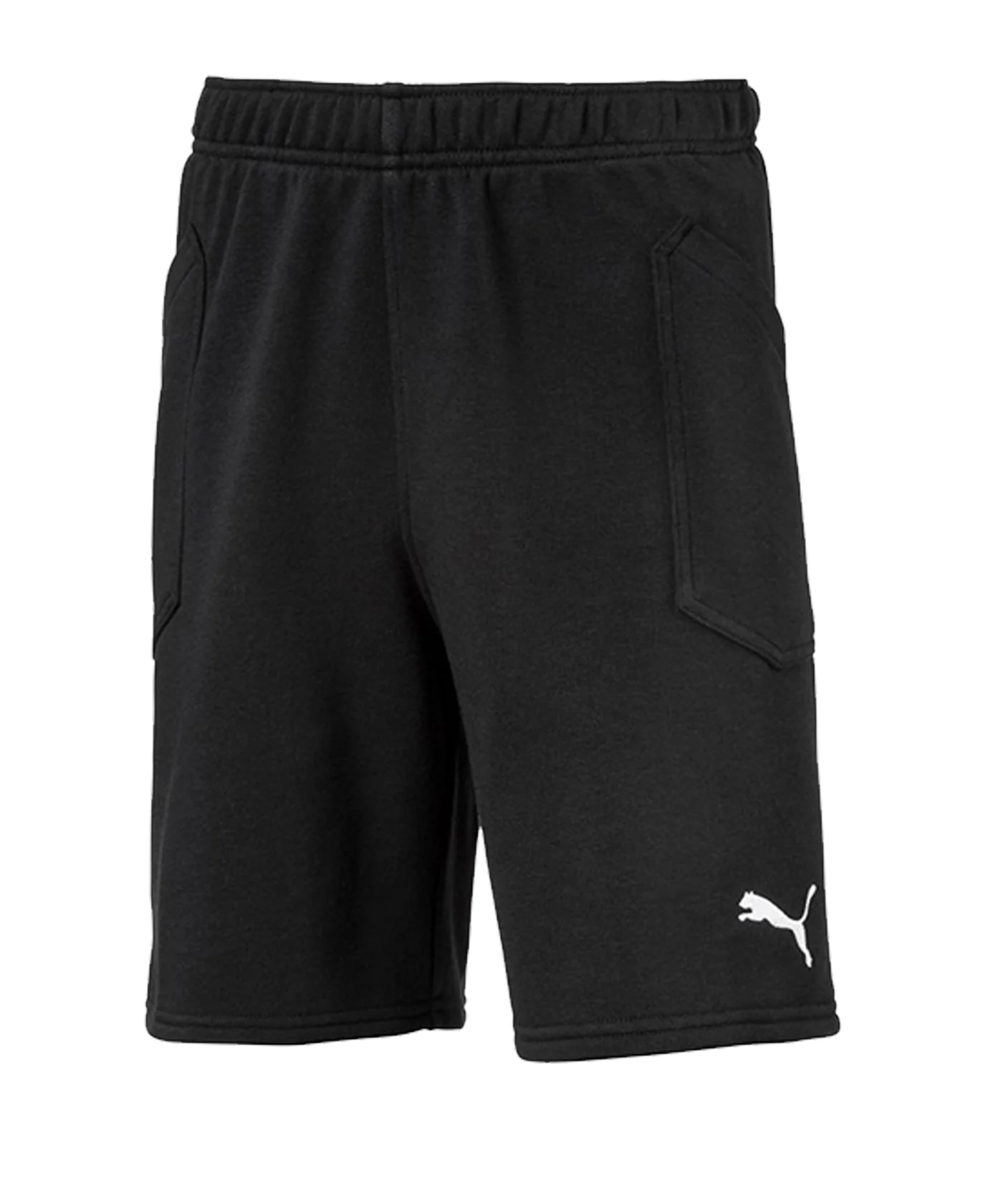 PUMA LIGA Casuals Short Kids Schwarz Weiss F03