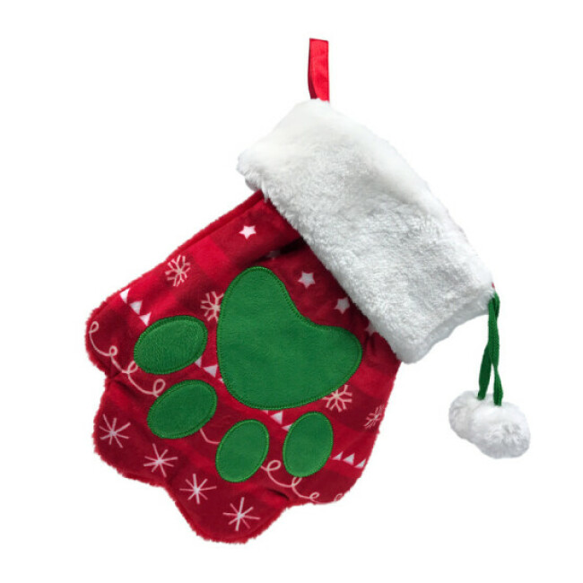 Chaussette de Noël Holiday Paw Stocking KONG