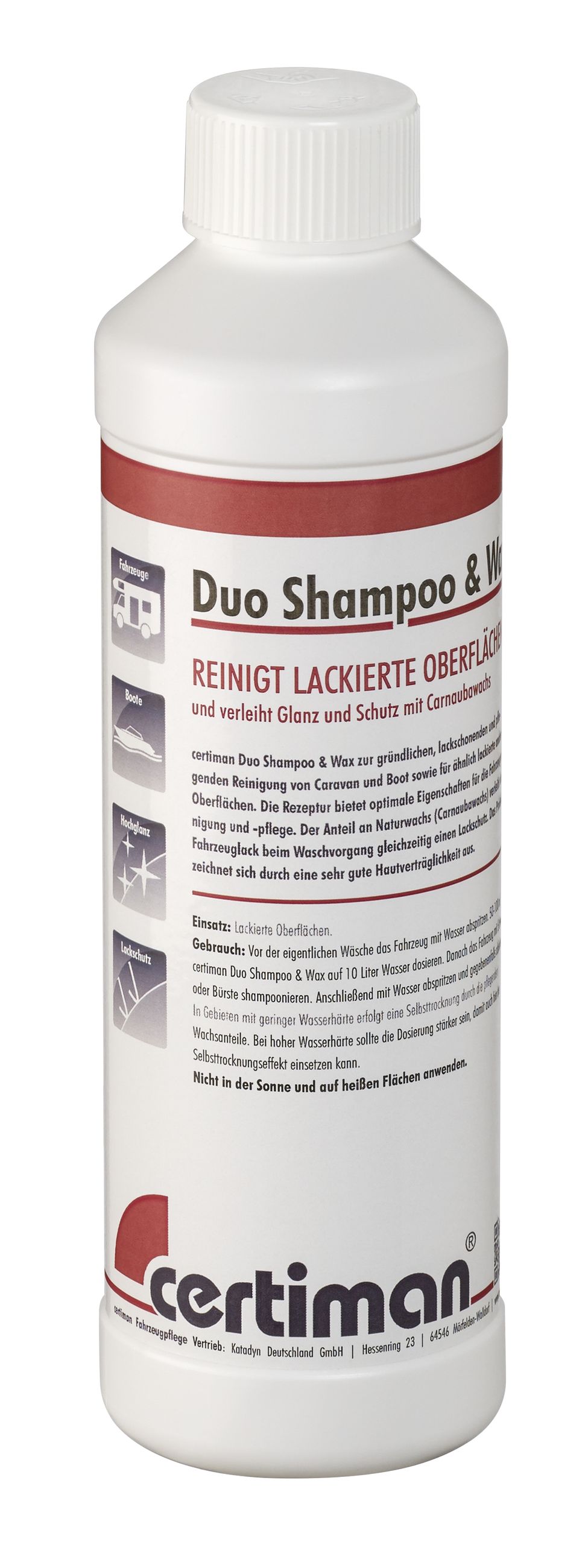 Certiman Duo Shampoo & Wax Konzentrat 500 ml