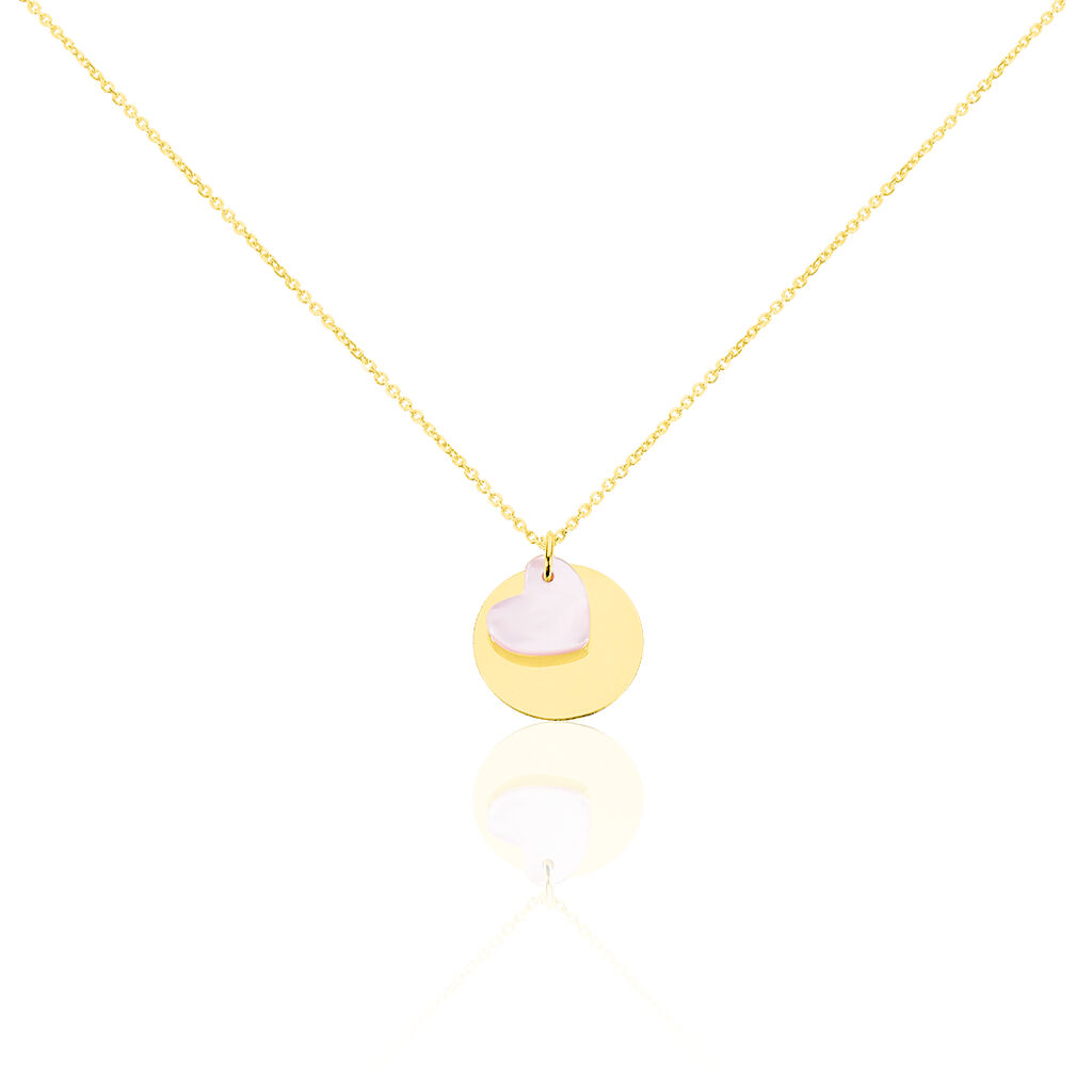 Collier Cleomelia Pastille Or Jaune