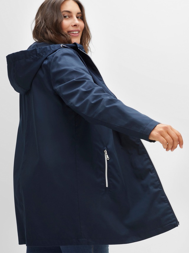 Sheego Outdoorjacke mit Kapuze
