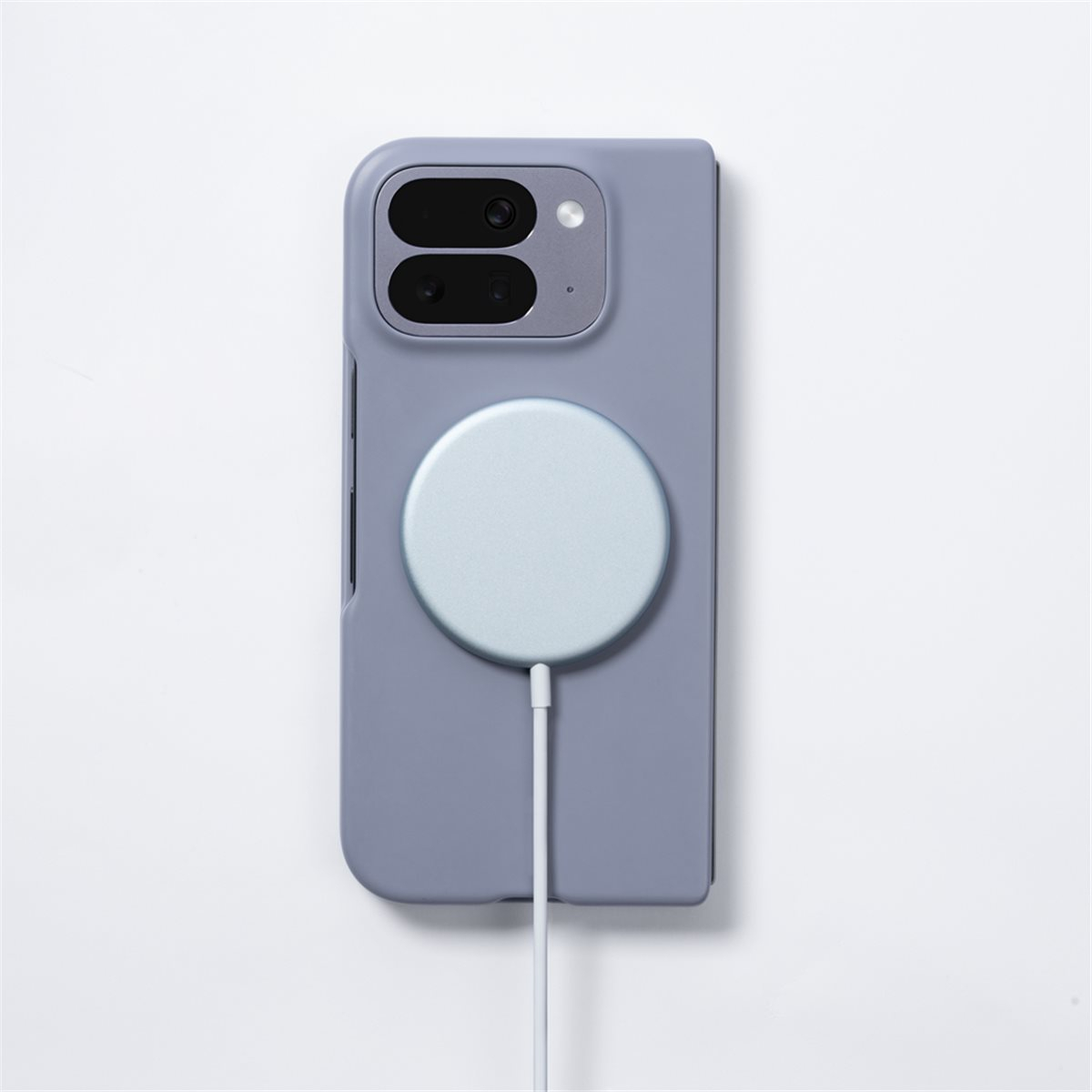 (1m) 25W USB C auf Magnetisches Qi2 Wireless Charger Ladepad Pixelsnap (GA10043-WW) - Weiss