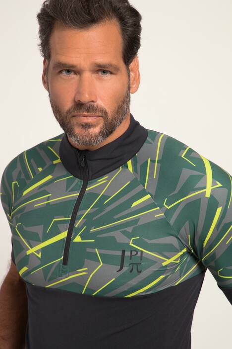 JAY-PI Fahrrad-Trikot FLEXNAMIC®, Bikewear, QuickDry, Halbarm, flaschengrün | Ulla Popken