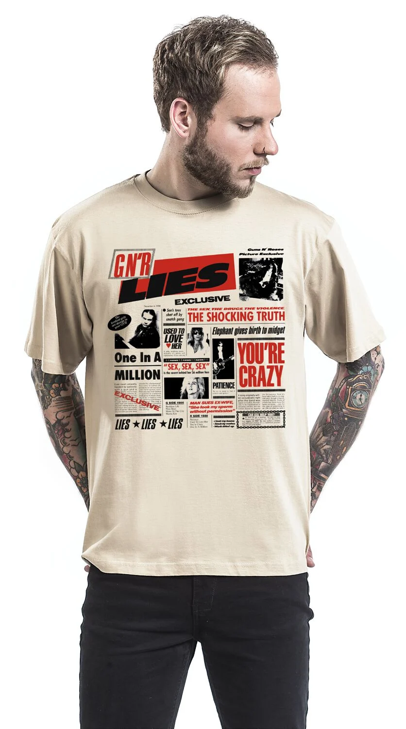 Lies | Guns N' Roses T-Shirt Manches courtes