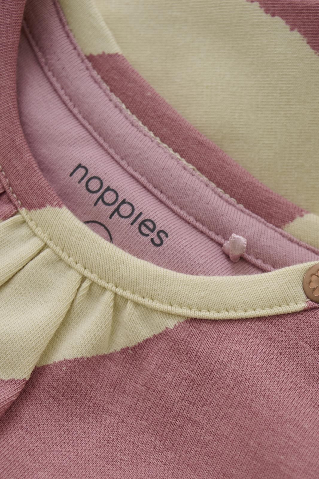 Noppies Baby Longsleeve Talladega - Stripe Pattern Pink