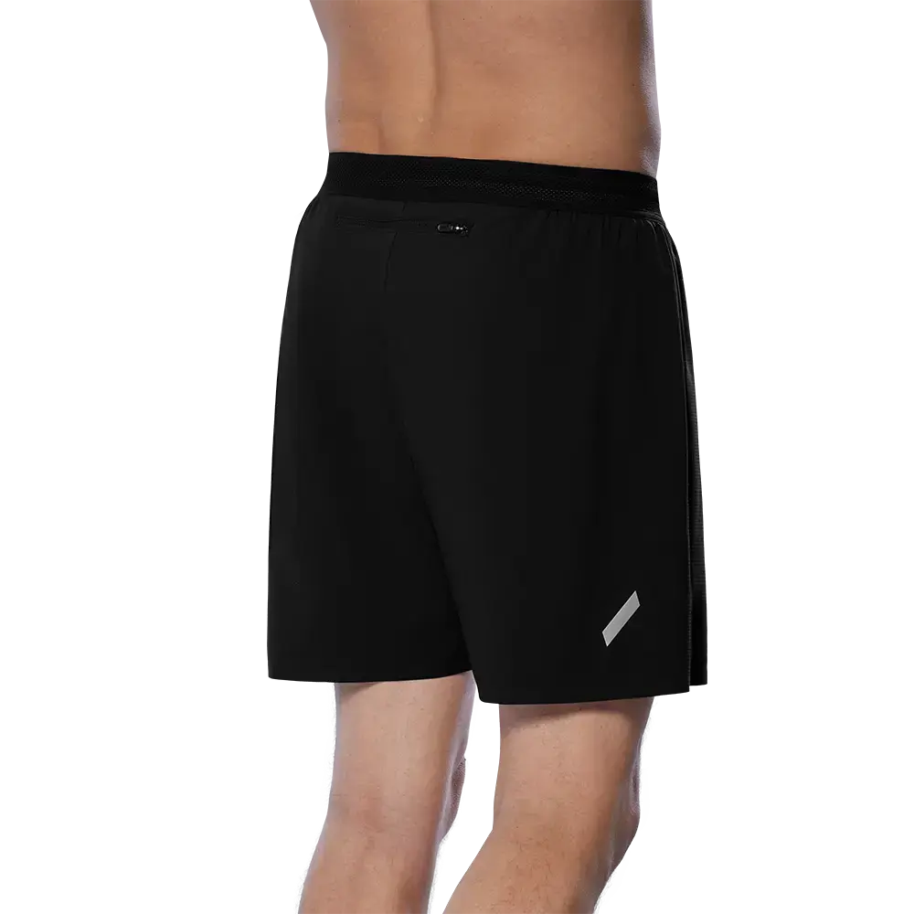 Mizuno Tech Light 5.5 2IN1 Hardloopbroek Kort Zwart Heren