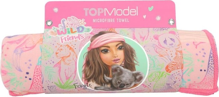 Top Model - Håndklæde Til Børn - Microfiber - Wild