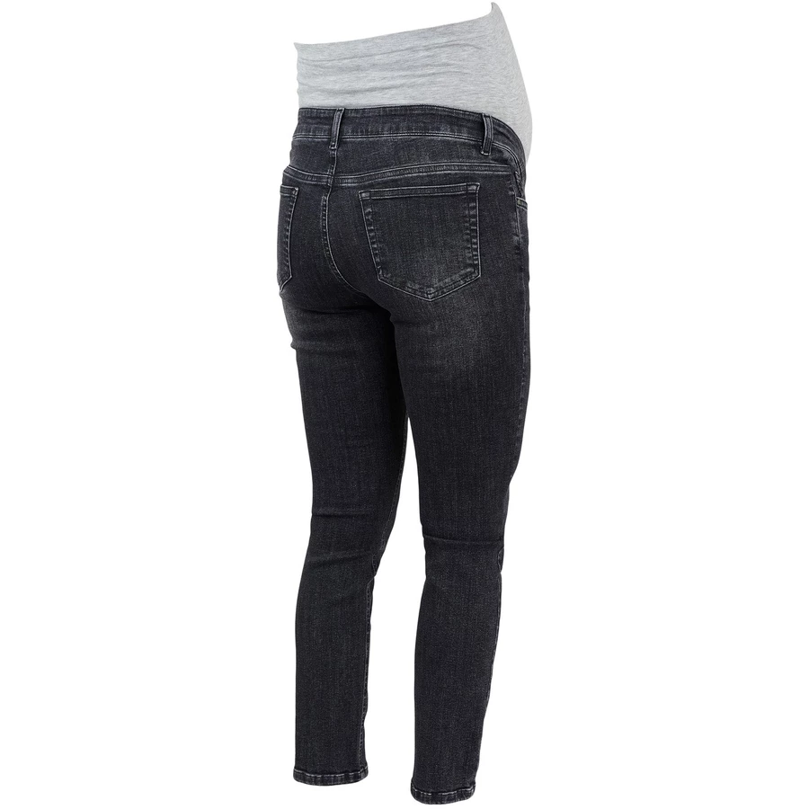 mama;licious Umstandsjeans MLCALIFORNIEN dark grey denim